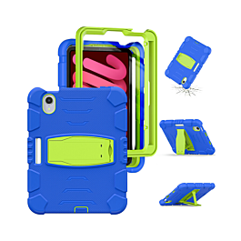 Full Body Protection Case - NAVY BLUE / GREEN for iPad Mini 6 / 7 (A17 Pro) (Only Ground Shipping)