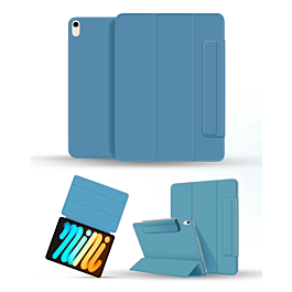 Smart Full Body Magnet Cover - LIGHT BLUE for iPad Mini 6 / 7 (A17 Pro) (Only Ground Shipping)