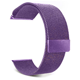iWatch (38/40/41mm) Milanese Stainless Steel Band - PURPLE (Only Ground Shipping)