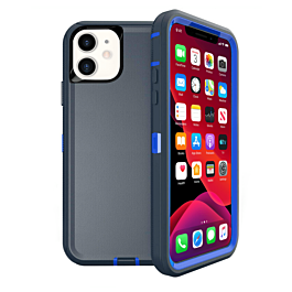 Heavy Duty Case for iPhone 12 / 12 Pro (DARK BLUE) (Only Ground Shipping)