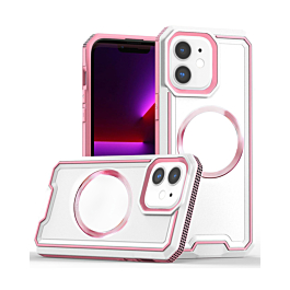 Non-Slip Translucent Matte Wireless Charging Case (WHITE) for iPhone 12 / 12 Pro (Only Ground Shipping)
