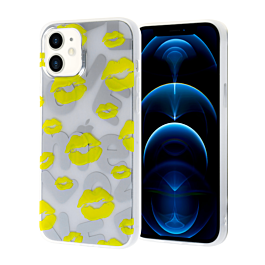 Love Me Printed Clear Case - E12 for iPhone 12 / 12 Pro (Only Ground Shipping)