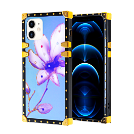 Square Case with BLUE Light Design - 2 for iPhone 12 / 12 Pro (Only Ground Shipping)
