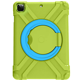 Shockproof Circle Stand Case - GREEN for iPad 5 (2017) / iPad 6 (2018) / Air 1 / 2 / Pro 9.7 (Only Ground Shipping)