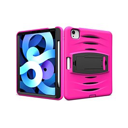 Shockproof Case with Pen Slot - PINK for iPad Pro 12.9 (3rd / 4th / 5th / 6th) (Only Ground Shipping)