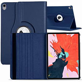 360 Degree Rotating Swivel Stand Case - DARK BLUE for iPad Pro 11 2018 (Only Ground Shipping)