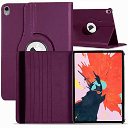 360 Degree Rotating Swivel Stand Case - PURPLE for iPad Pro 12.9 2018 (3rd Gen) (Only Ground Shipping)