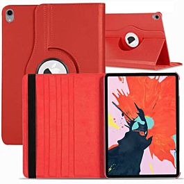 360 Degree Rotating Swivel Stand Case - RED for iPad Pro 11 2018 (Only Ground Shipping)
