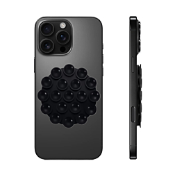 Silicone Suction Cup Phone Holder - BLACK (Only Ground Shipping)