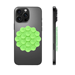Silicone Suction Cup Phone Holder - GREEN (Only Ground Shipping)