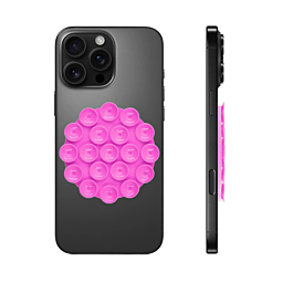 Silicone Suction Cup Phone Holder - PINK (Only Ground Shipping)