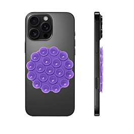 Silicone Suction Cup Phone Holder - PURPLE (Only Ground Shipping)