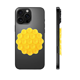 Silicone Suction Cup Phone Holder - YELLOW (Only Ground Shipping)