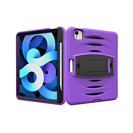 Shockproof Case with Pen Slot - PURPLE for iPad Pro 12.9 (3rd / 4th / 5th / 6th) (Only Ground Shipping)