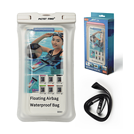 ROMIX RH03 Universal Waterproof Cell Phone Dry Bag (WHITE) (Only Ground Shipping)
