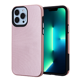 Shock Absorption Protective Dual Layer Case - ROSE GOLD for iPhone 13 Pro Max (Only Ground Shipping)