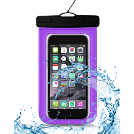 REDPEPPER Universal Waterproof Cell Phone Dry Bag (PURPLE) (Only Ground Shipping)