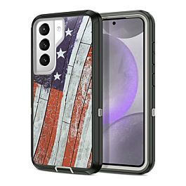 Heavy Duty Case for Galaxy S21 (US FLAG) (Only Ground Shipping)
