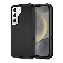 Heavy Duty Case for Galaxy S21 FE (BLACK) (Only Ground Shipping)