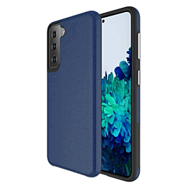 Galaxy S21 Ultra Shock Absorption Protective Dual Layer Case - NAVY BLUE (Only Ground Shipping)