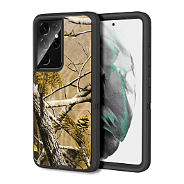Heavy Duty Case for Galaxy S21 Ultra (CAMO BLACK) (Only Ground Shipping)