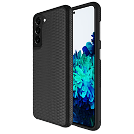 Galaxy S22 Ultra Shock Absorption Protective Dual Layer Case - BLACK (Only Ground Shipping)