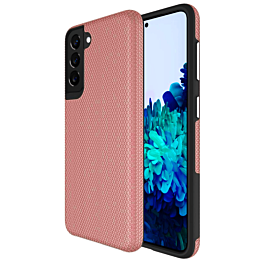 Galaxy S22 Shock Absorption Protective Dual Layer Case - ROSE GOLD (Only Ground Shipping)