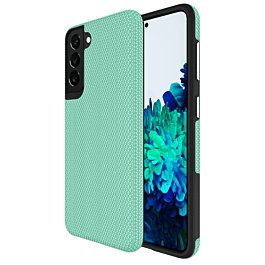 Galaxy S22 Shock Absorption Protective Dual Layer Case - TEAL (Only Ground Shipping)