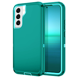 Heavy Duty Case for Galaxy S22 (TEAL) (Only Ground Shipping)