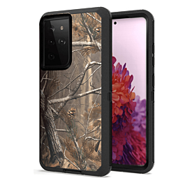 Heavy Duty Case for Galaxy S22 Ultra (CAMO BLACK) (Only Ground Shipping)