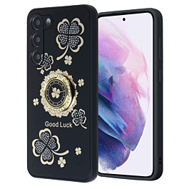 Galaxy S23 FE Luxury Diamond Shiny Cases - BLACK (Only Ground Shipping)
