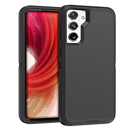 Heavy Duty Case for Galaxy S23 Plus (BLACK) (Only Ground Shipping)