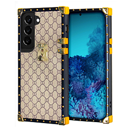 Square Luxury Case - Style 10 for Galaxy S23 Plus (Only Ground Shipping)