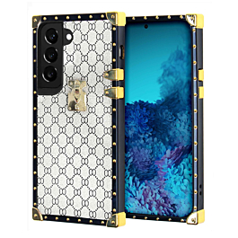 Square Luxury Case - Style 11 for Galaxy S23 Plus (Only Ground Shipping)