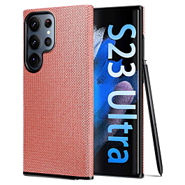 Galaxy S22 Ultra / S23 Ultra Shock Absorption Protective Dual Layer Case - ROSE GOLD (Only Ground Shipping)