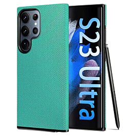 Galaxy S23 Ultra Shock Absorption Protective Dual Layer Case - TEAL (Only Ground Shipping)
