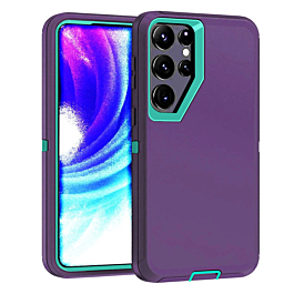 Heavy Duty Case for Galaxy S24 Ultra (PURPLE) (Only Ground Shipping)