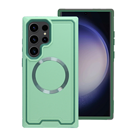 Galaxy S24 PLUS Slim Non-Slip Translucent Matte Wireless Charging Case - TEAL (Only Ground Shipping)