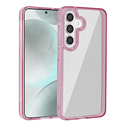Galaxy S24 / S25 Hybrid Case with Air Cushion Technology - PINK (Only Ground Shipping)