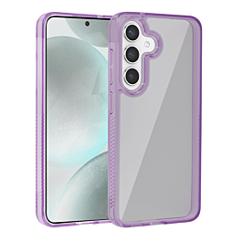 Galaxy S24 / S25 Hybrid Case with Air Cushion Technology - PURPLE (Only Ground Shipping)
