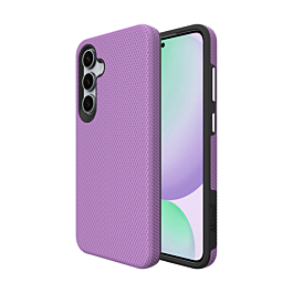 Shock Absorption Protective Dual Layer Case - PURPLE for Galaxy S24 / S25 (Only Ground Shipping)