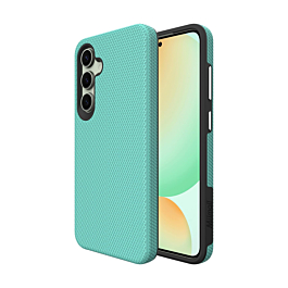 Shock Absorption Protective Dual Layer Case - TEAL for Galaxy S24 / S25 (Only Ground Shipping)