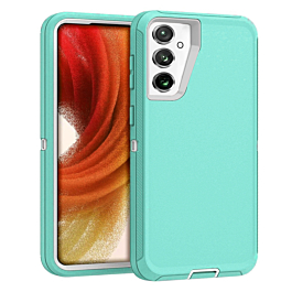 Heavy Duty Case for Galaxy S24 / S25 (LIGHT TEAL) (Only Ground Shipping)