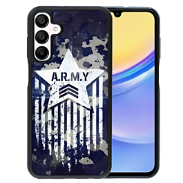 Printing Aluminum Plate Case - A.R.M.Y for Galaxy S24 / S25 (Only Ground Shipping)