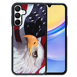 Printing Aluminum Plate Case - EAGLE for Galaxy S24 / S25 (Only Ground Shipping)