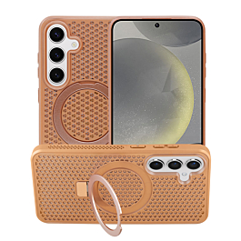 Heat Dissipation Case with Kickstand - PINK for Galaxy S24 / S25 (Only Ground Shipping)