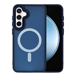 Galaxy S25 Plus New Magnetic Wireless Charging Case - NAVY BLUE (Only Ground Shipping)