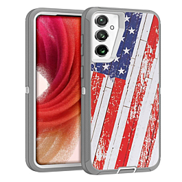 Heavy Duty Case for Galaxy S25 Plus / S24 Plus (US FLAG) (Only Ground Shipping)