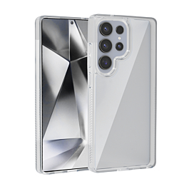 Galaxy S25 Ultra Hybrid Case with Air Cushion Technology - CLEAR (Only Ground Shipping)