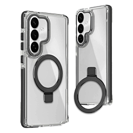 Magnetic Circle Stand with MagSafe Case - BLACK for Galaxy S26 Plus (Only Ground Shipping)